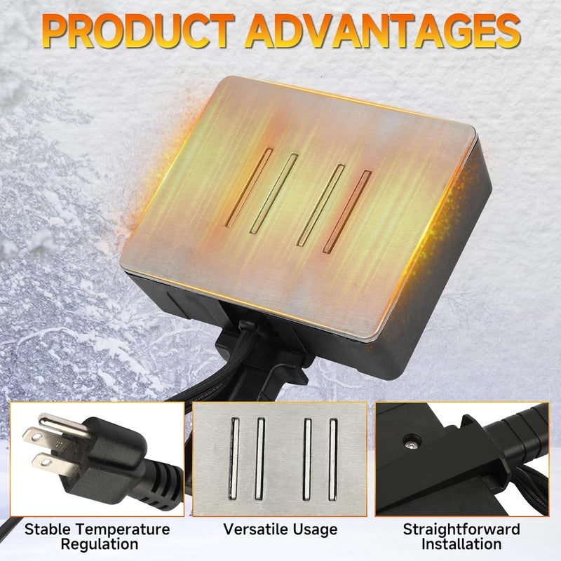 WILDGEAR ‎1190X BBRB1190 Magnetic Engine Block Heater, 120V, 300W, compatible with a diverse array of vehicles, equipment, components, and more - Image 5